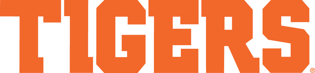 Clemson Tigers 2014-Pres Wordmark Logo v3 iron on transfers for T-shirts